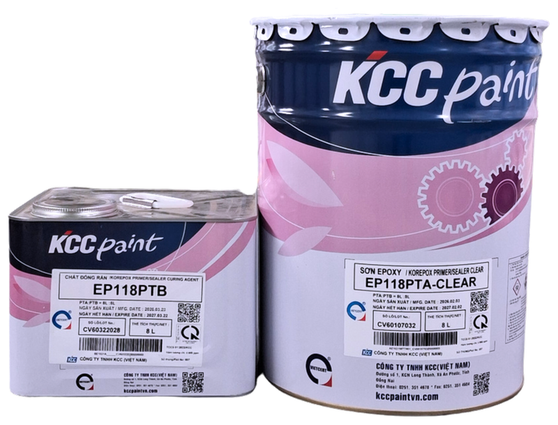 KCC EP118 KOREPOX PRIMER – Sơn lót Epoxy cho sàn
