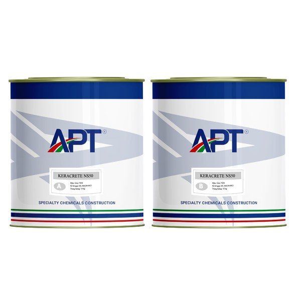 APT KERACRETE NS50 – Keo epoxy non-sag trám vá sửa chữa bê tông